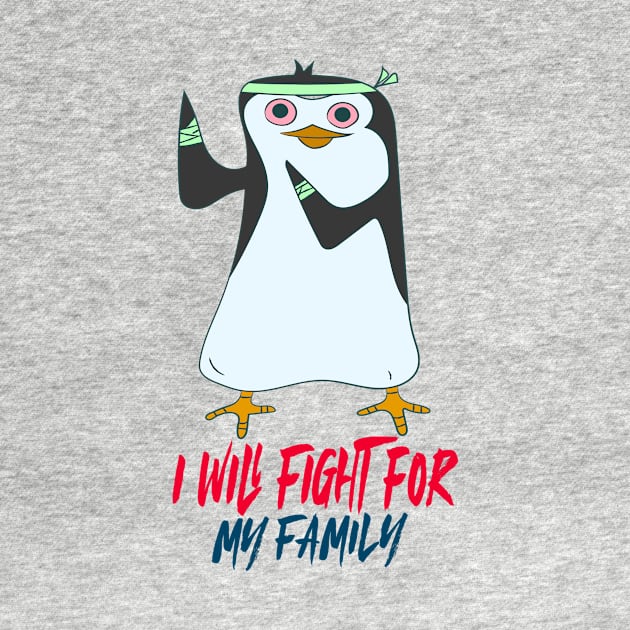 i will fight for my family by ANNATEES